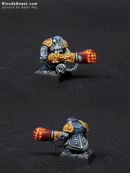 Dwarf Ironwarden With Trollhammer Torpedo by BloodyBeast.com