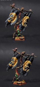 Night Goblin Battle Standard Bearer by BloodyBeast.com