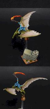 Lizardmen Terradon Rider by BloodyBeast.com