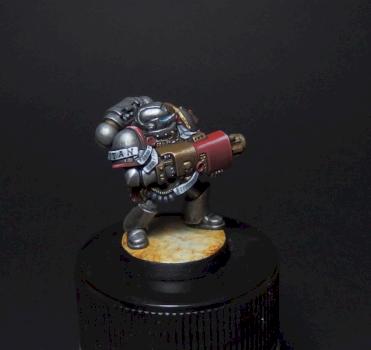 grey knight psycannon by AsyLum