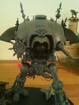 W.I.P. chaos knight (rules be darned) by xaviordeen