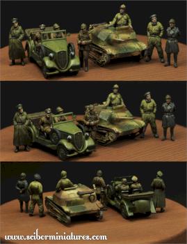 Polish soldiers 1939 scale 1:72 by Scibor