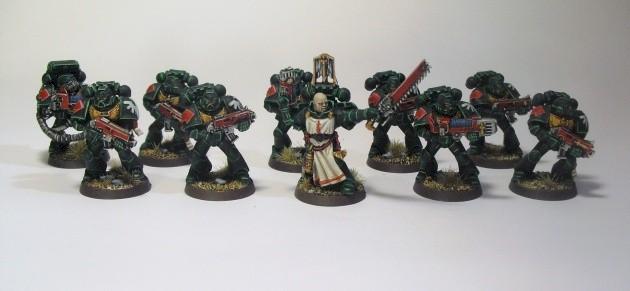 Dark Angels Space Marines by Ismaël A