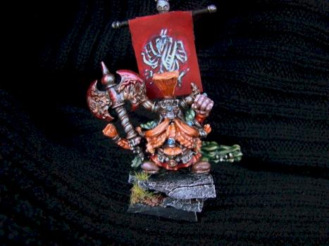 Dwarf Slayer King, Ungrim Ironfis by Fuxiorr