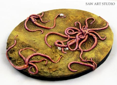 Swarm Bases Ellipse 120mm by saw art
