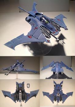 Eldar scout flyer by Domerthyurg