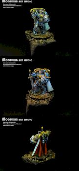 Space marine master of the arsenal by Modelling Art Studio