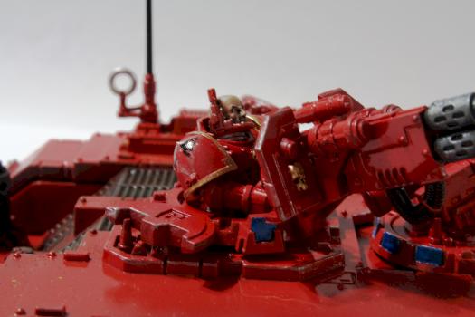Blood Angel Land Raider Crusader by Vrykolakasbr