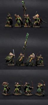 Wood Elf Glade Guards Closeups by BloodyBeast.com