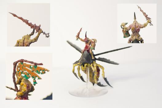 Plague Drones of Nurgle by Shweeble
