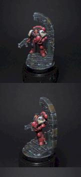 Blood Raven Space Marine by AsyLum