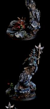 Skarsnik & Gobbla on Scibor Flying Base by Michael_Nashvili