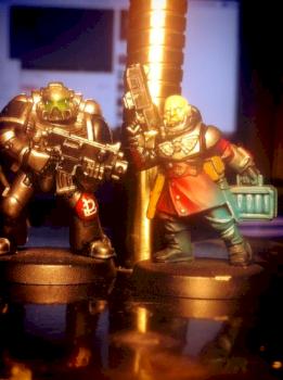 GotC Test Marine and Valkyrie pilot by Rurik Fral