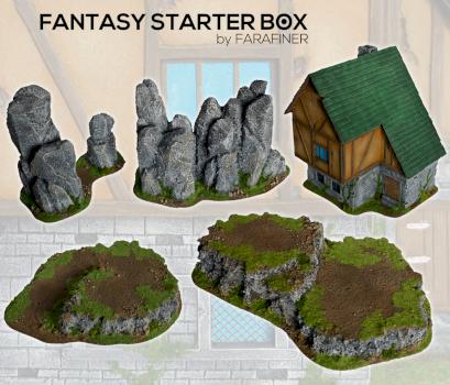 FANTASY STARTER BOX scenery terrain by studiolevel