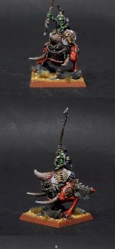 Night Goblin Big Boss on Great Cave Squig by BloodyBeast.com