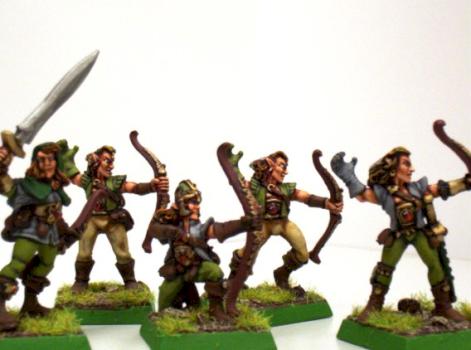 Wood Elf Scouts by tuladin solfaelen