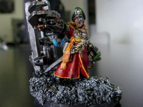 Comissar Yarrik - Imperial Guard by VideoDrone