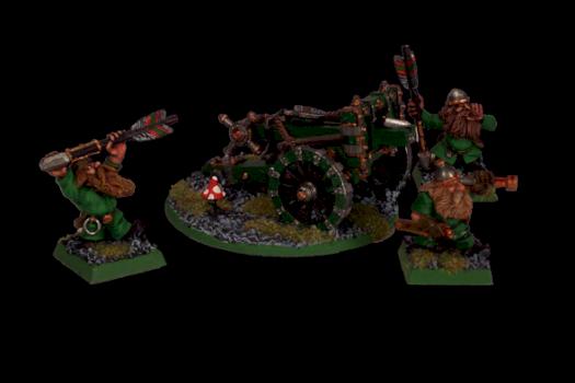 Dwarf Bolt Thrower by Ross Avi Krinsky