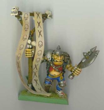 Ogre Standardbearer by Pedda