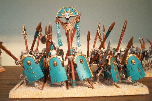 Tomb Kings Infantry by pinkerton