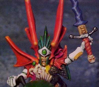 Eldar Warlock by Wahh