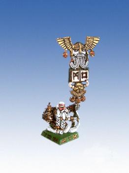 Dwarf Army Batlle Standard Bearer by benko