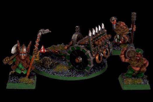Dwarf Organ Gun by Ross Avi Krinsky
