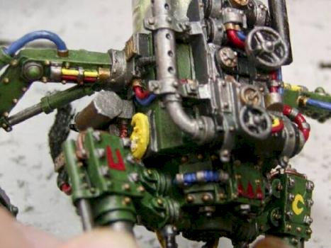Ork Dreaknought by SpinningCharlie