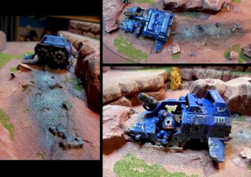 land speeder crashé by marneusbis