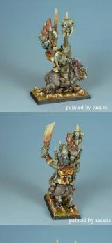 Orc Shaman on Boar / Warhammer by racuss
