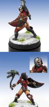 Kalee, Chaos warrioress by Wolfbane