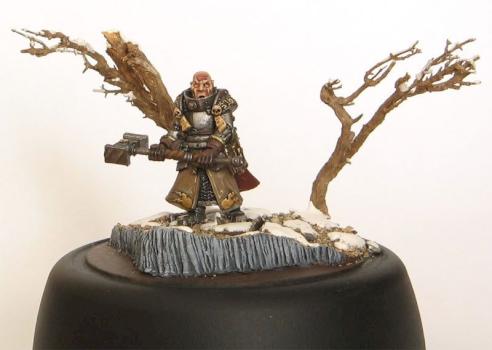 Sacerdote Guerrero (Warrior Priest) by Guybrush Treepwood