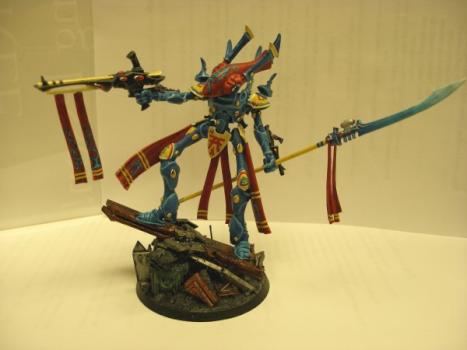 Warhammer 40,000 - Eldar Wraithlord by sailortrunx