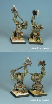 Black Orcs with Great Weapons / Warhammer by racuss