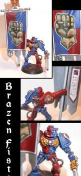 Brazen Fists Standard Bearer by asher40