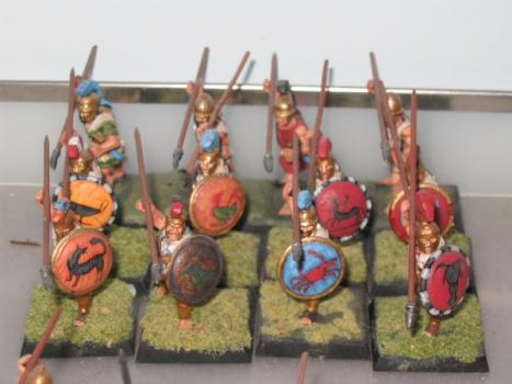 hoplite phalanx by reddragon111