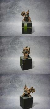 Boor with pick hammer by Matpaint