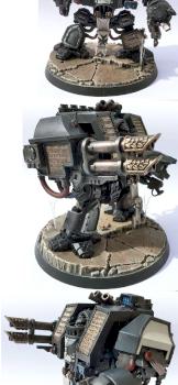 Black Templar Space Marine Dreadnought by Everlast