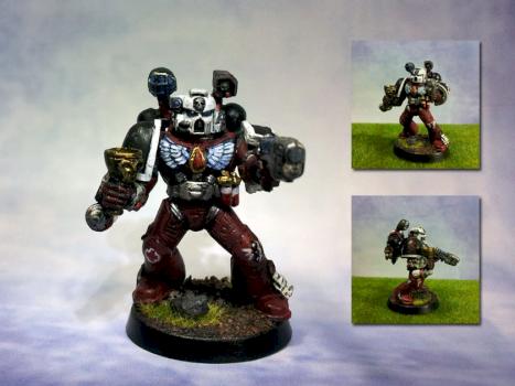 Flesh Tearer sanguinary priest by ritziza