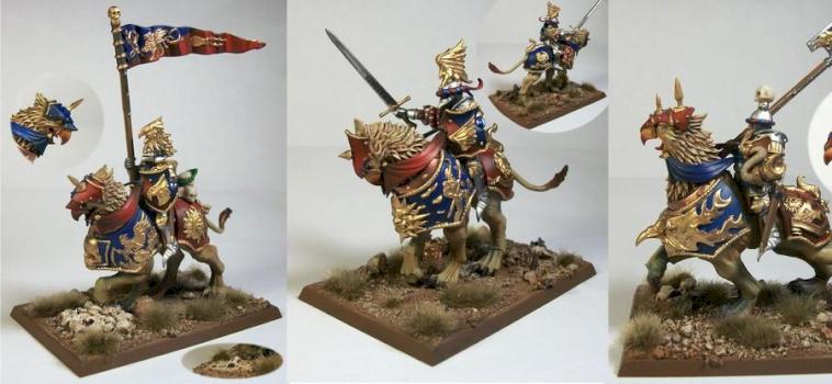 Empire Demigryph Knights by Grigory