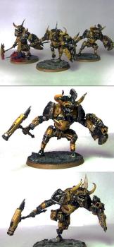 40k Beastmen Minotaur by mayajid