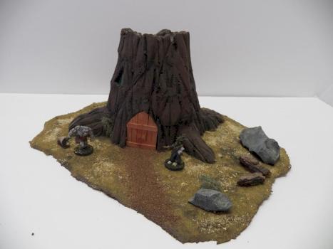 Elven Tree House by cyberdrake