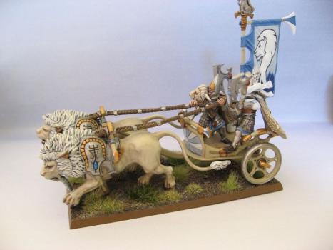 Lion Chariot / Köwenstreitwagen by Migi