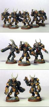 40k Beastmen Bestigors by mayajid