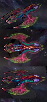 Vespit Night Scythe Organic Fighter by RevenantDrag00n