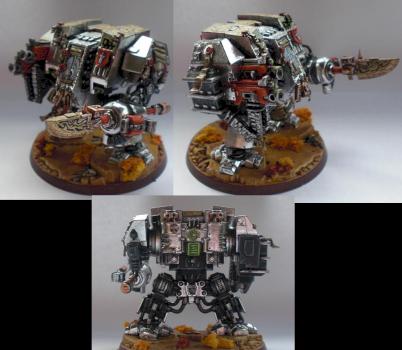 Grey Knights Dreadnought by Vermillion_
