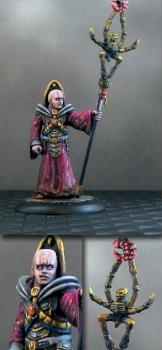 Custom Sculpt Genestealer Magus by MajorTom11
