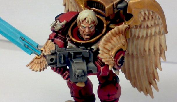 Blood Angel Sanguinary Guard by Rippler
