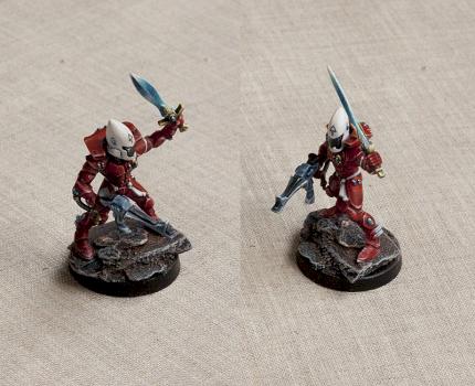 Eldar Storm Guardian by Comitiva Carmina
