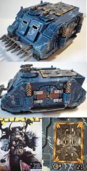 Night Lords Rhino by Vermillion_